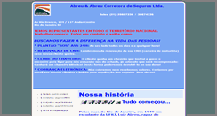 Desktop Screenshot of abreueabreuseguros.com